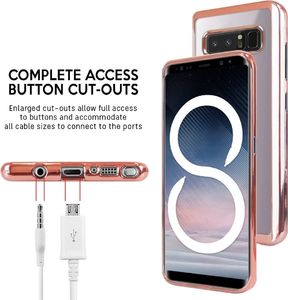 Mercury Goospery Etui ramka Ring2 SAMSUNG N950 NOTE 8 jasny róż 3