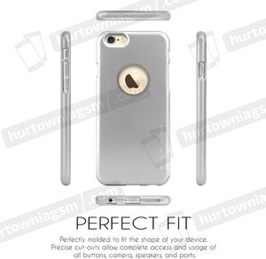 Mercury Goospery Etui iJelly IPHONE 6+/6S+ srebrny 5