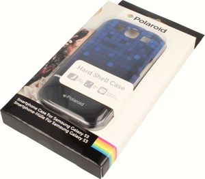 Polaroid Etui Polaroid hard Samsung S4 kafelki niebieskie 3