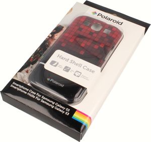 Polaroid Etui Polaroid hard iPhone 4 kafelki czerwone 3