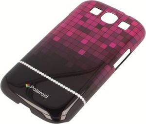 Polaroid Etui Polaroid hard iPhone 4 kafelki różowe 2