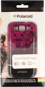 Polaroid Etui Polaroid hard iPhone 4 kafelki różowe 4