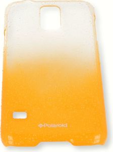 Polaroid Etui Polaroid hard Samsung S4 water drops żółte 2