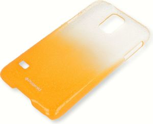 Polaroid Etui Polaroid hard Samsung S4 water drops żółte 4