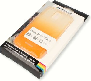 Polaroid Etui Polaroid hard Samsung S4 water drops żółte 5