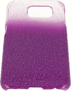 Polaroid Etui Polaroid hard Samsung S4 water drops fioletowe 3
