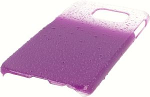 Polaroid Etui Polaroid hard Samsung S4 water drops fioletowe 5