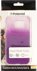 Polaroid Etui Polaroid hard Samsung S4 water drops fioletowe 8