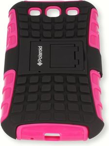 Polaroid Etui Polaroid pancerne Samsung S3 różowe 2