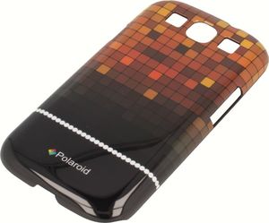 Polaroid Etui Polaroid hard Samsung S3 kafelki brązowe 2