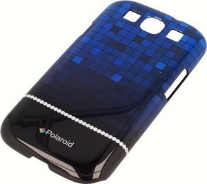 Polaroid Etui Polaroid hard Samsung S3 kafelki niebieskie 2