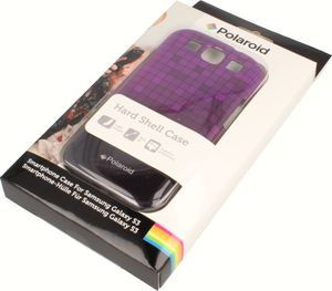Polaroid Etui Polaroid hard Samsung S3 kafelki fioletowe 3
