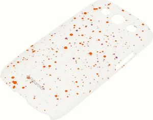 Polaroid Etui Polaroid hard Samsung S3 Glow in dark pomarańczowe kropki 2