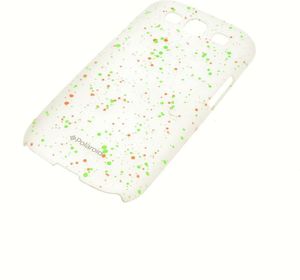 Polaroid Etui Polaroid hard Samsung S3 Glow in dark zielone kropki 2