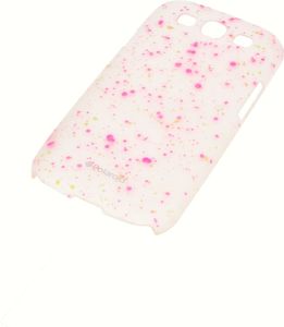 Polaroid Etui Polaroid hard Samsung S3 Glow in dark różowe kropki 2