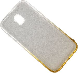 Etui Glitter Samsung J5 2017 srebrno-złote 3