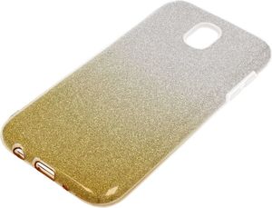 Etui Glitter Samsung J5 2017 srebrno-złote 4