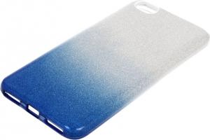 Etui Glitter Xiaomi Redmi 5A srebrno- niebieskie 4