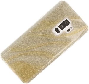 Etui Wave glitter SAMSUNG S9+ złote 2