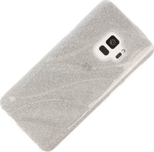 Etui Wave glitter SAMSUNG S9 srebrne 2