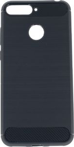 Etui Carbon HUAWEI Y6 2018 granatowe 2