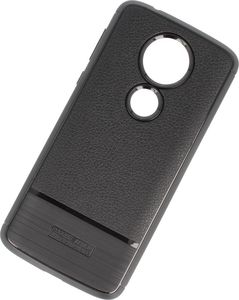 Etui Litchi skin brushed MOTO E5 2