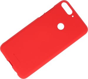 Etui Soft jelly HUAWEI Y7 2018 czerwone 2