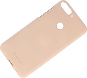 Etui Soft jelly HUAWEI Y7 2018 piaskowe 2