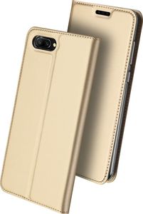 Dux Ducis Etui Dux Ducis skin leather HUAWEI HONOR 10 złote 2