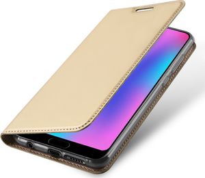 Dux Ducis Etui Dux Ducis skin leather HUAWEI HONOR 10 złote 4