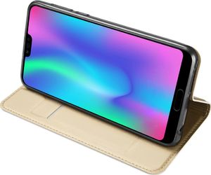 Dux Ducis Etui Dux Ducis skin leather HUAWEI HONOR 10 złote 5