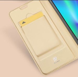 Dux Ducis Etui Dux Ducis skin leather HUAWEI HONOR 10 złote 8