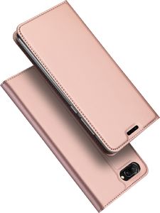 Dux Ducis skin leather HUAWEI HONOR 10 jasno różowe 2