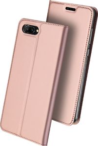 Dux Ducis skin leather HUAWEI HONOR 10 jasno różowe 3