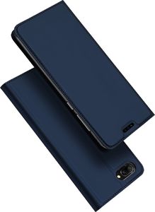 Dux Ducis skin leather HUAWEI HONOR 10 granatowe 2