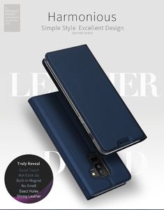 Dux Ducis skin leather HUAWEI HONOR 10LITE granatowe 3