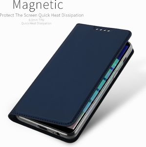 Dux Ducis skin leather HUAWEI HONOR 10LITE granatowe 6