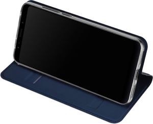 Dux Ducis skin leather HUAWEI Y6 2018 granatowe 2