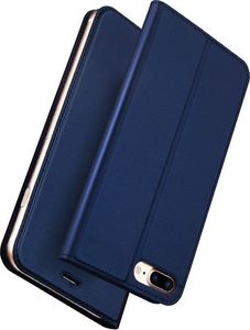 Dux Ducis Etui skin leather iPhone 7+/8+ granatowe 1