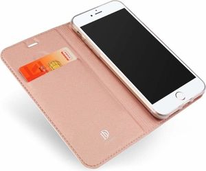 Dux Ducis Etui Skin leather iPhone 7+ jasny róż 4