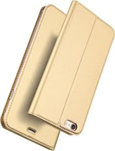 Dux Ducis Etui skin leather iPhone 6+/6S+ złote 2