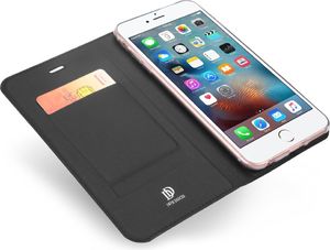Dux Ducis Etui skin leather iPhone 6/6S szare 5