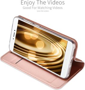 Dux Ducis Etui portfel Dux Ducis skin leather XIAOMI REDMI 4X złoty 7