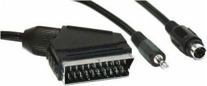 Kabel InLine  (Adapter EURO Scart na S-VHS i Stereo MiniJack - 5m ( 89985 )) 1
