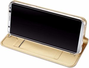 Dux Ducis Etui skin leather Galaxy S8+ złote 4