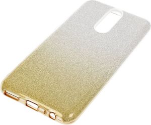 Etui Glitter Huawei Mate 10 Lite srebrno- złote 3