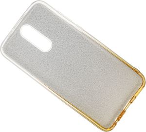 Etui Glitter Huawei Mate 10 Lite srebrno- złote 4