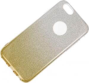 Etui Glitter Iphone 6 srebrno- złote 2