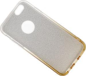 Etui Glitter Iphone 7 srebrno- złote 3