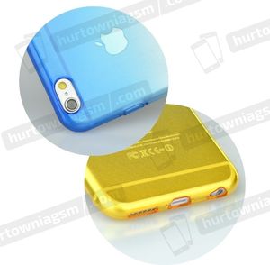 Etui BACK CASE OMBRE SAMSUNG J3 2017 NIEBIESKI-ZŁOTY 5